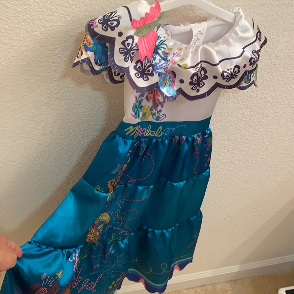 Mirabel dress from Disney store. Worn twice.